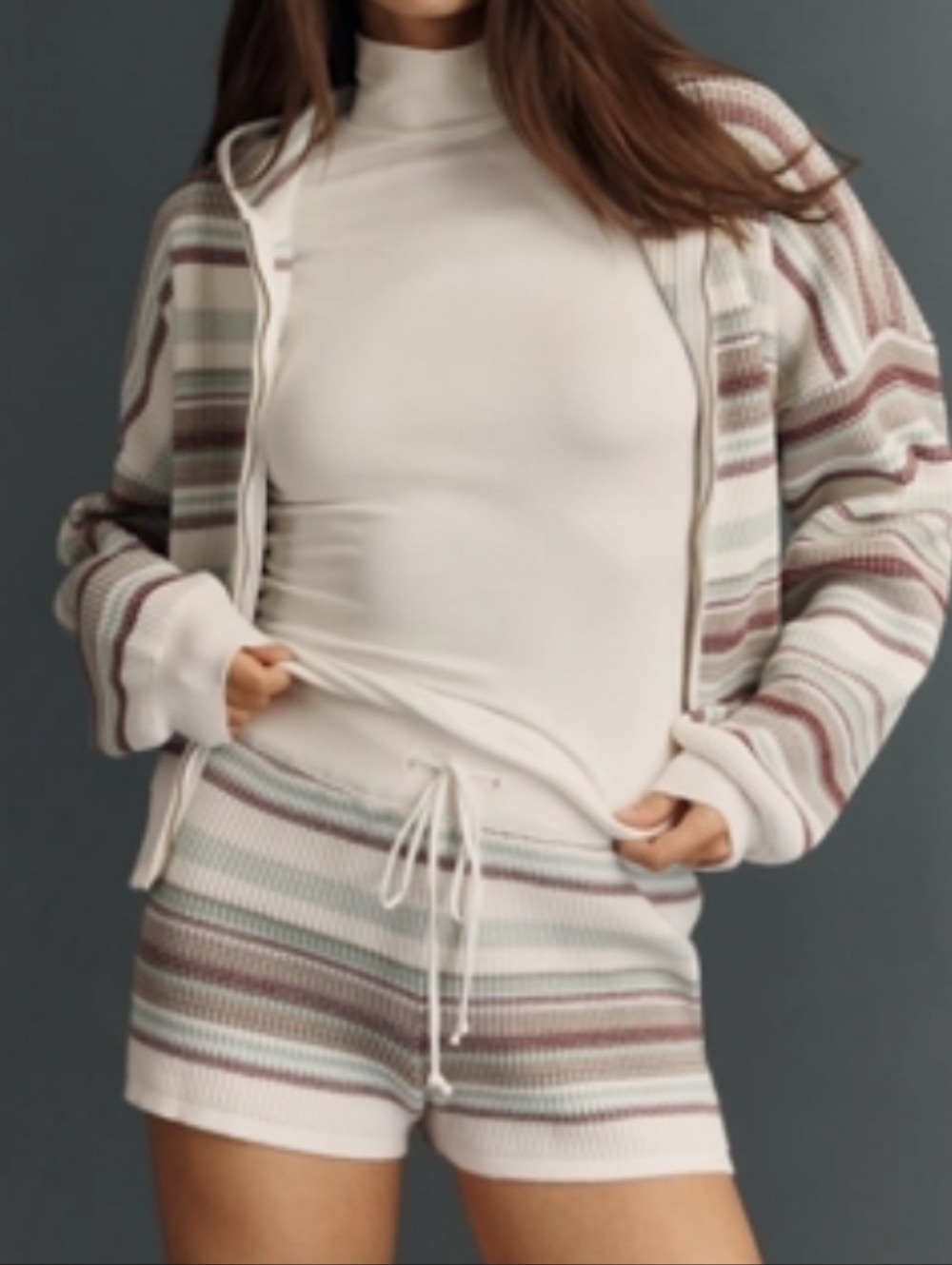 NWT Daily Practice Thermal Sweater Shorts